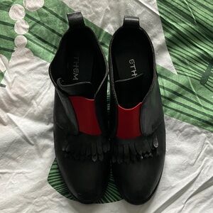 Black and Red Women's Shoes